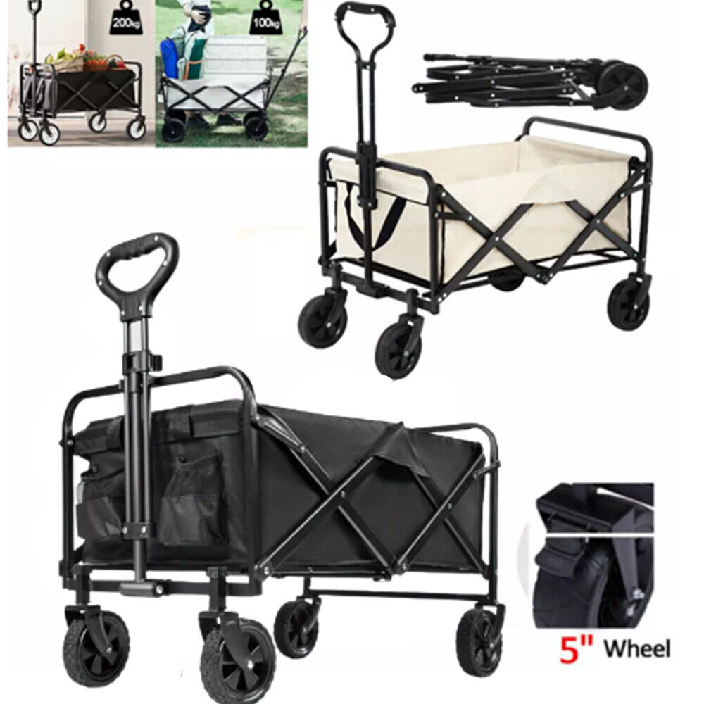 Large Foldable Outdoor Garden Beach Camping Trolley