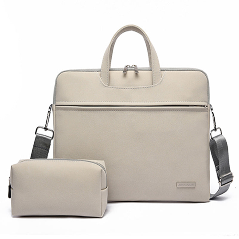 PU Leather Laptop Briefcase | 13–15.6 Inch | Men & Women
