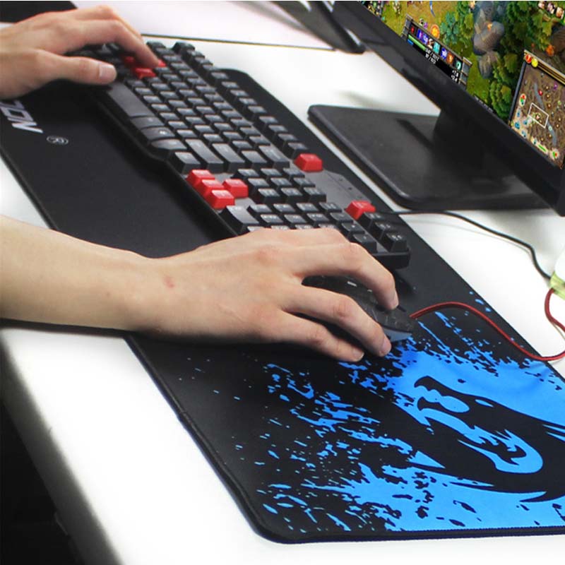 Non-Slip Mouse Pad | Gaming & Office | Stitched Edges