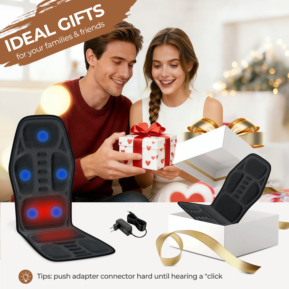 2025 Massage Cushion | 9 Modes | Heat & Kneading