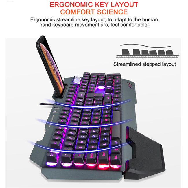 Gaming Mechanical Keyboard | RGB Backlit | Anti-Ghosting