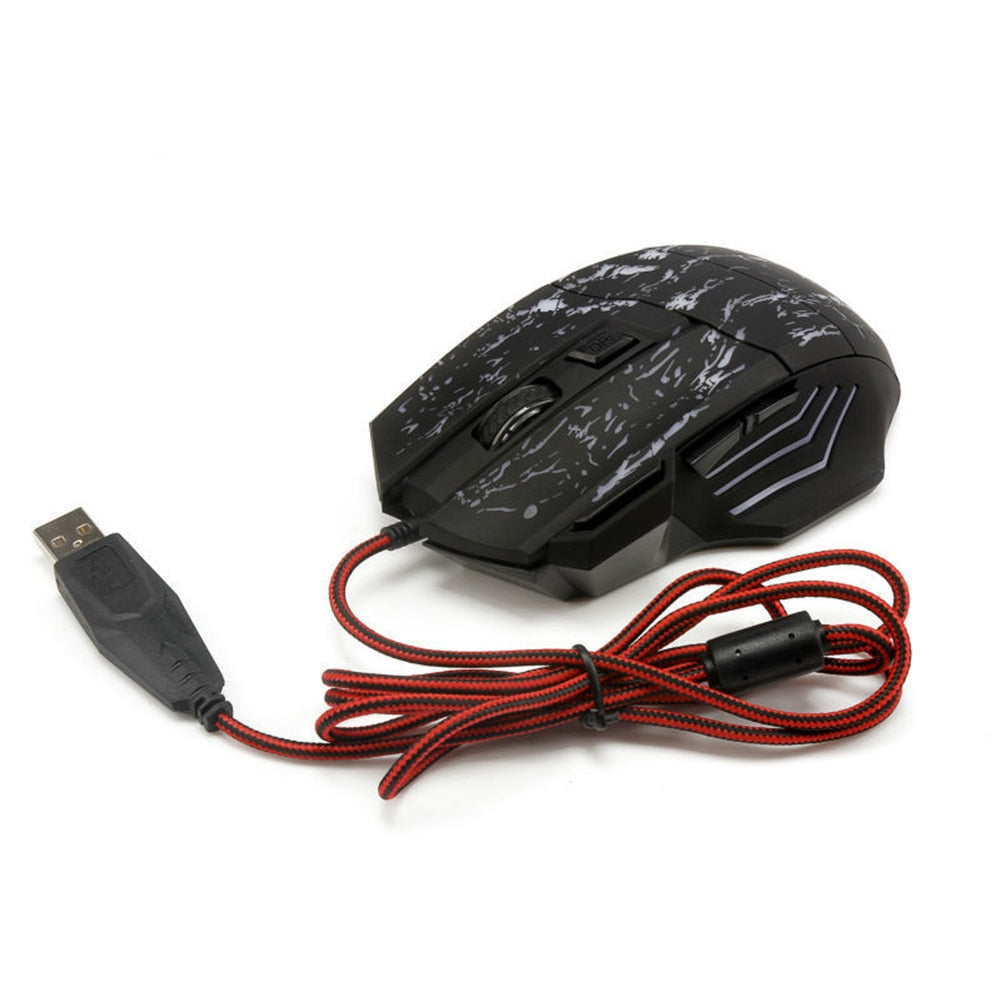 Computer Gaming Mouse | Transparent Design | Precision