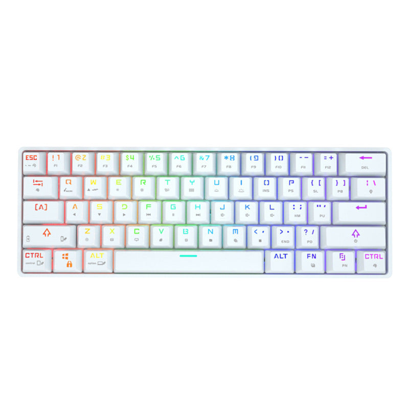 Wireless Bluetooth Mechanical Keyboard | Colourful PBT Keycaps
