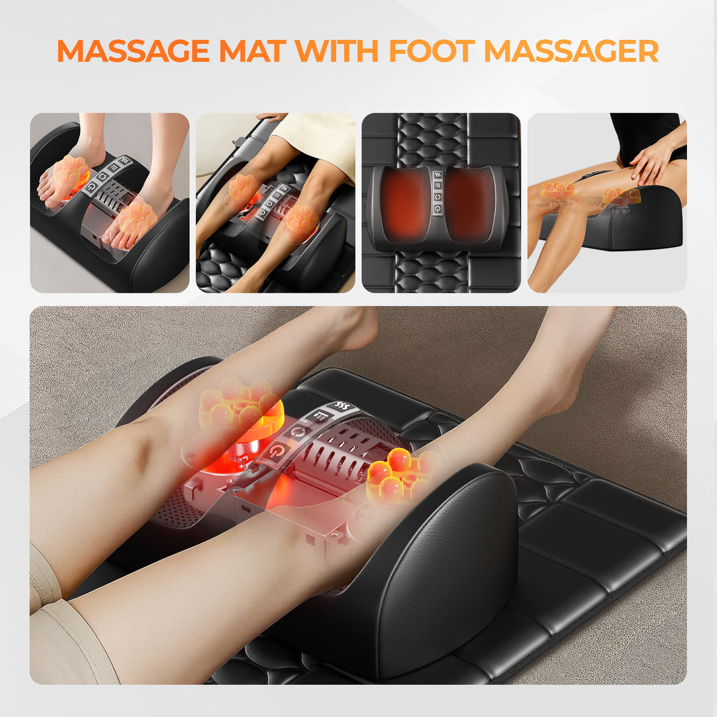 3-in-1 Smart Massager | Feet Neck Full Body | Heating
