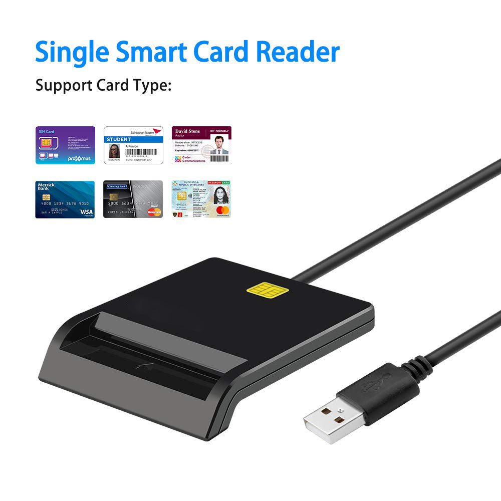 DM-HC65 USB Smart Card Reader | Multi-Format