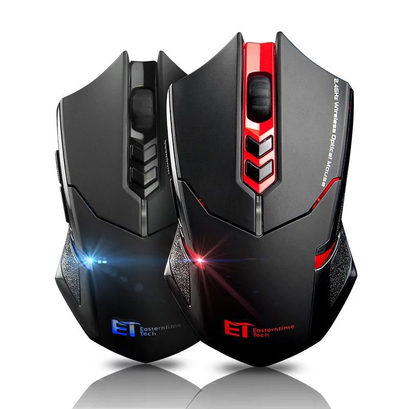 Silent Luminous Wireless Mouse | Energy Saving