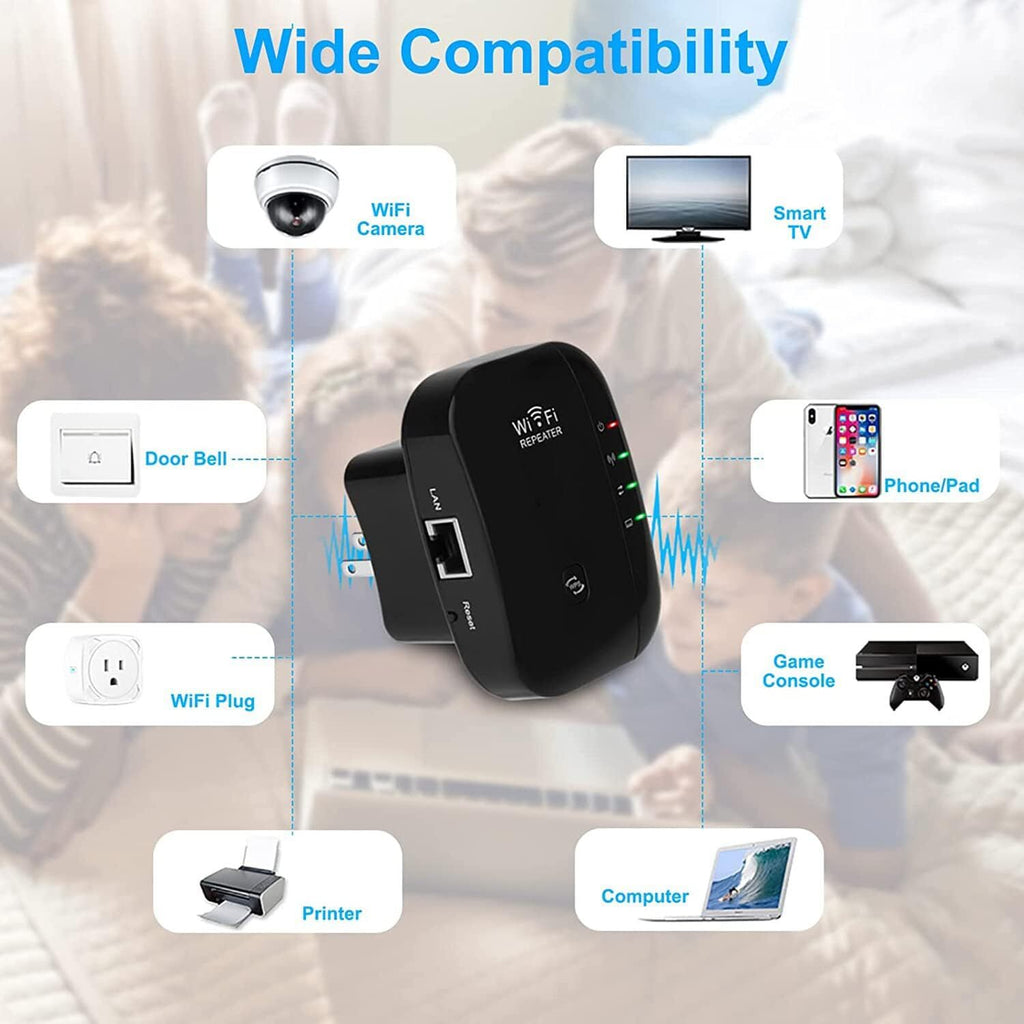 Wifi Repeater Wireless Signal Amplifier Extended Network Enhancer