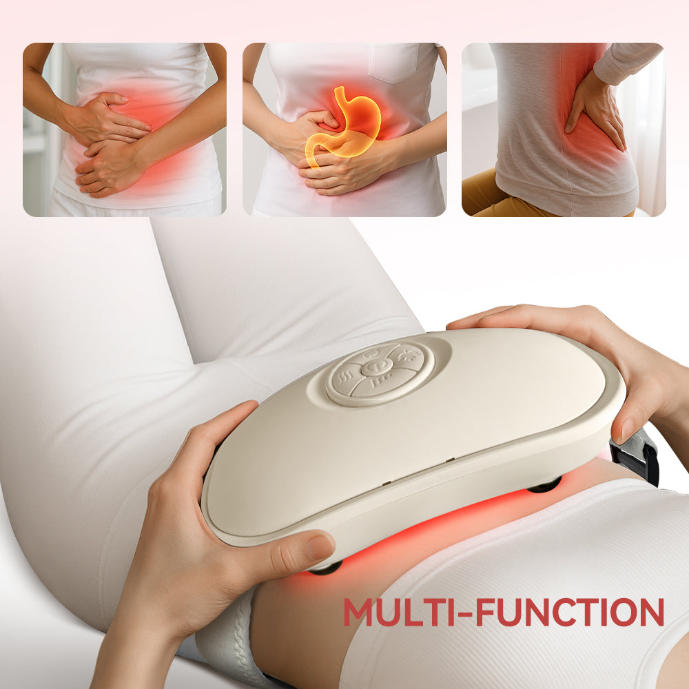 Smart Heating Abdominal Massager | Red Light Therapy