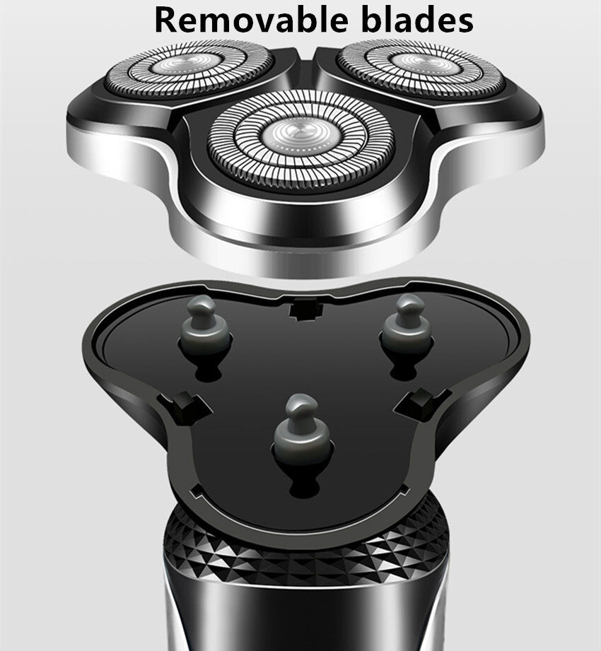Men's Rotary Electric Shaver | Wet & Dry | Cordless