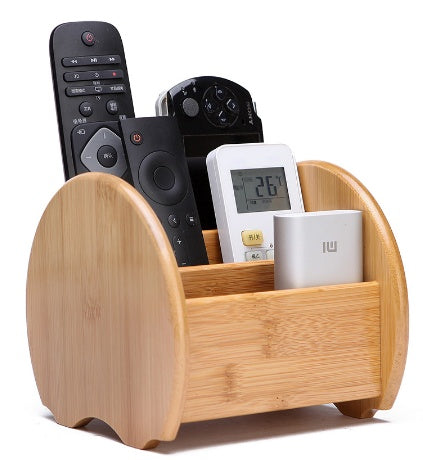Desktop Storage Box | Multi-Compartment | Bamboo