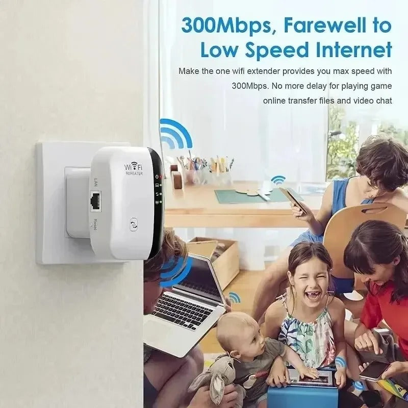Wifi Repeater Wireless Signal Amplifier Extended Network Enhancer