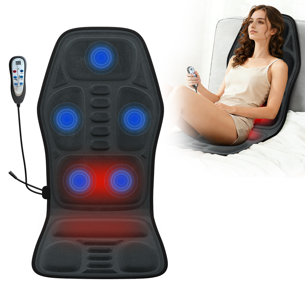2025 Massage Cushion | 9 Modes | Heat & Kneading