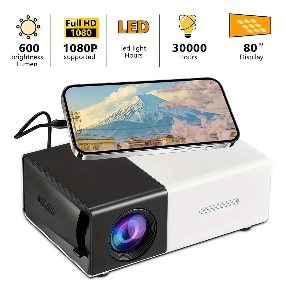 Portable Wired Projector Mobile Phone