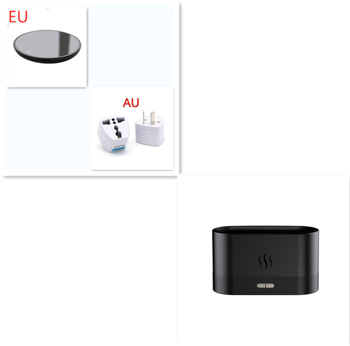 Flame Aroma Diffuser & Mist Humidifier | Auto-Off