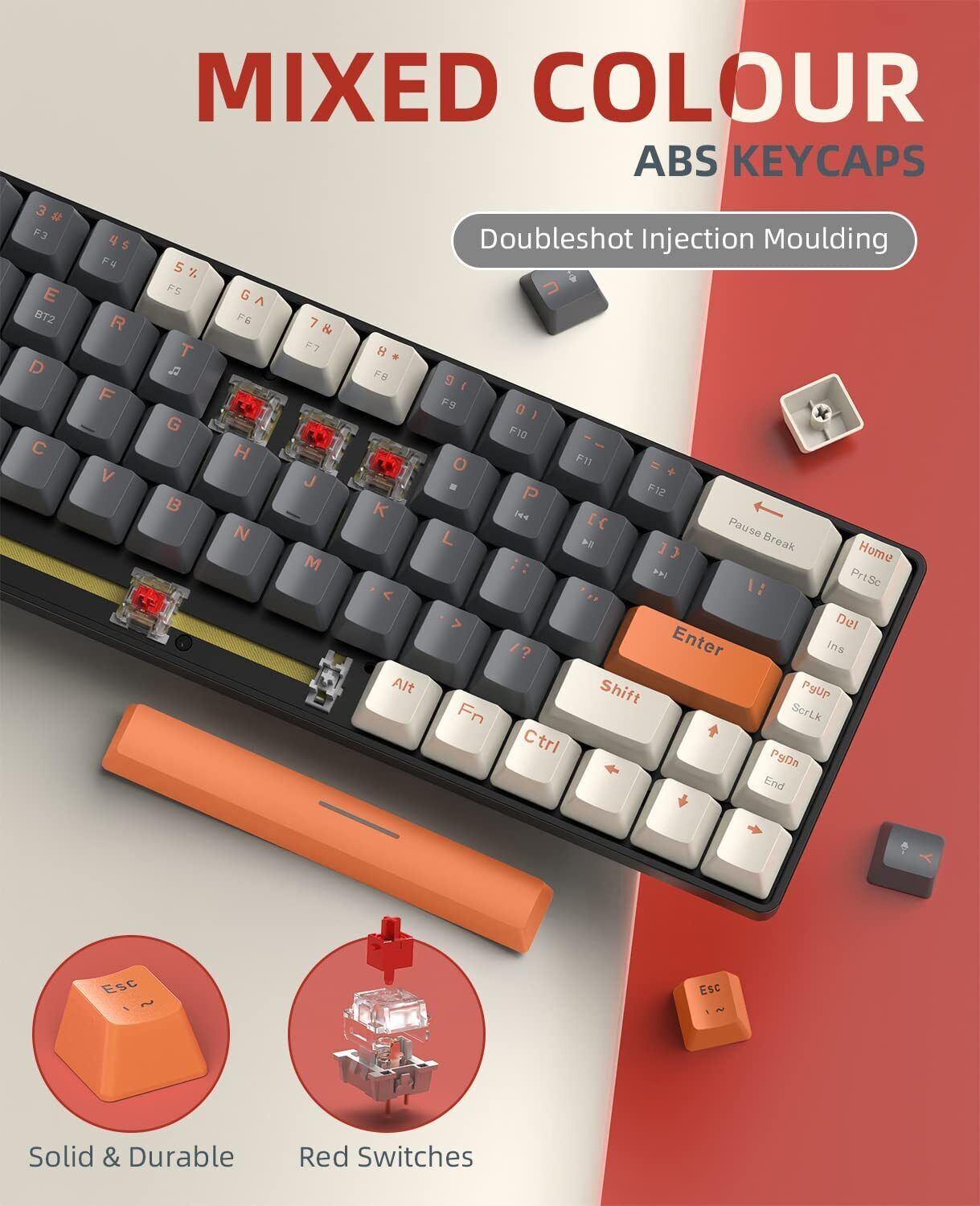 Wireless Bluetooth Mechanical Keyboard
