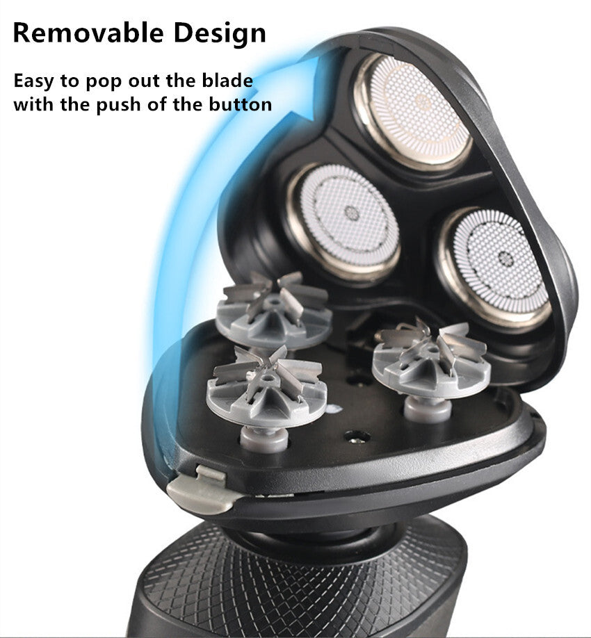 Men's Rotary Electric Shaver | Wet & Dry | Cordless