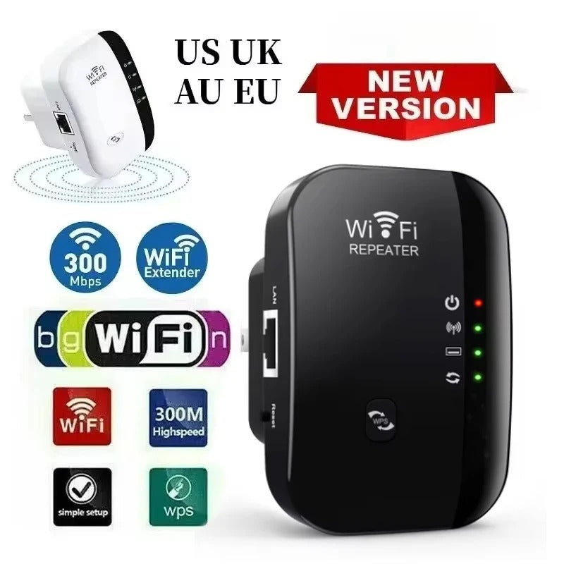 Wifi Repeater Wireless Signal Amplifier Extended Network Enhancer
