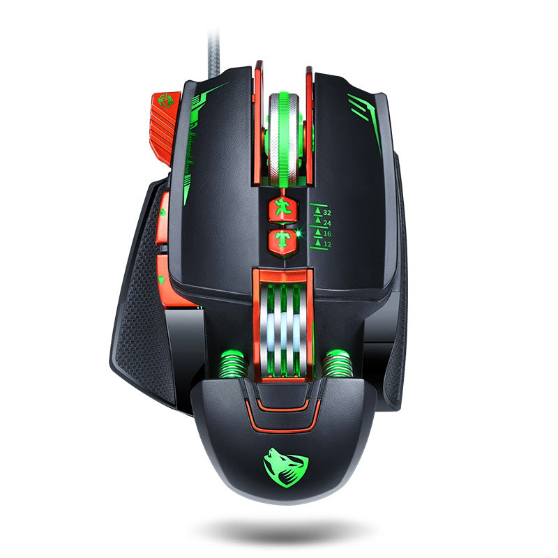 Thunder Wolf V9 Gaming Mouse | RGB | Wired