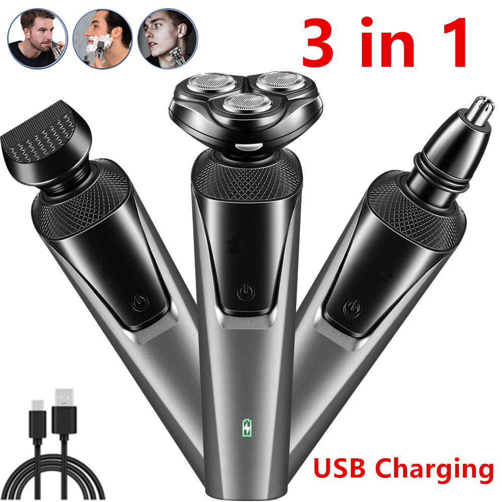 Men's Rotary Electric Shaver | Wet & Dry | Cordless