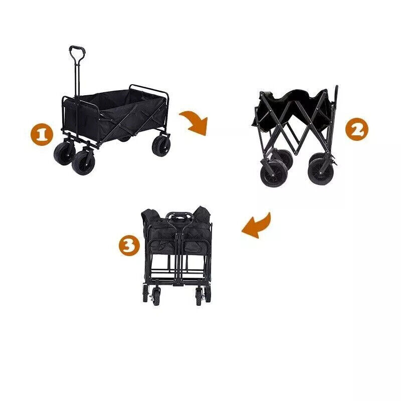 Large Foldable Outdoor Garden Beach Camping Trolley
