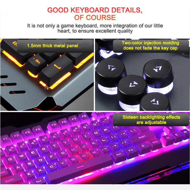 Gaming Mechanical Keyboard | RGB Backlit | Anti-Ghosting