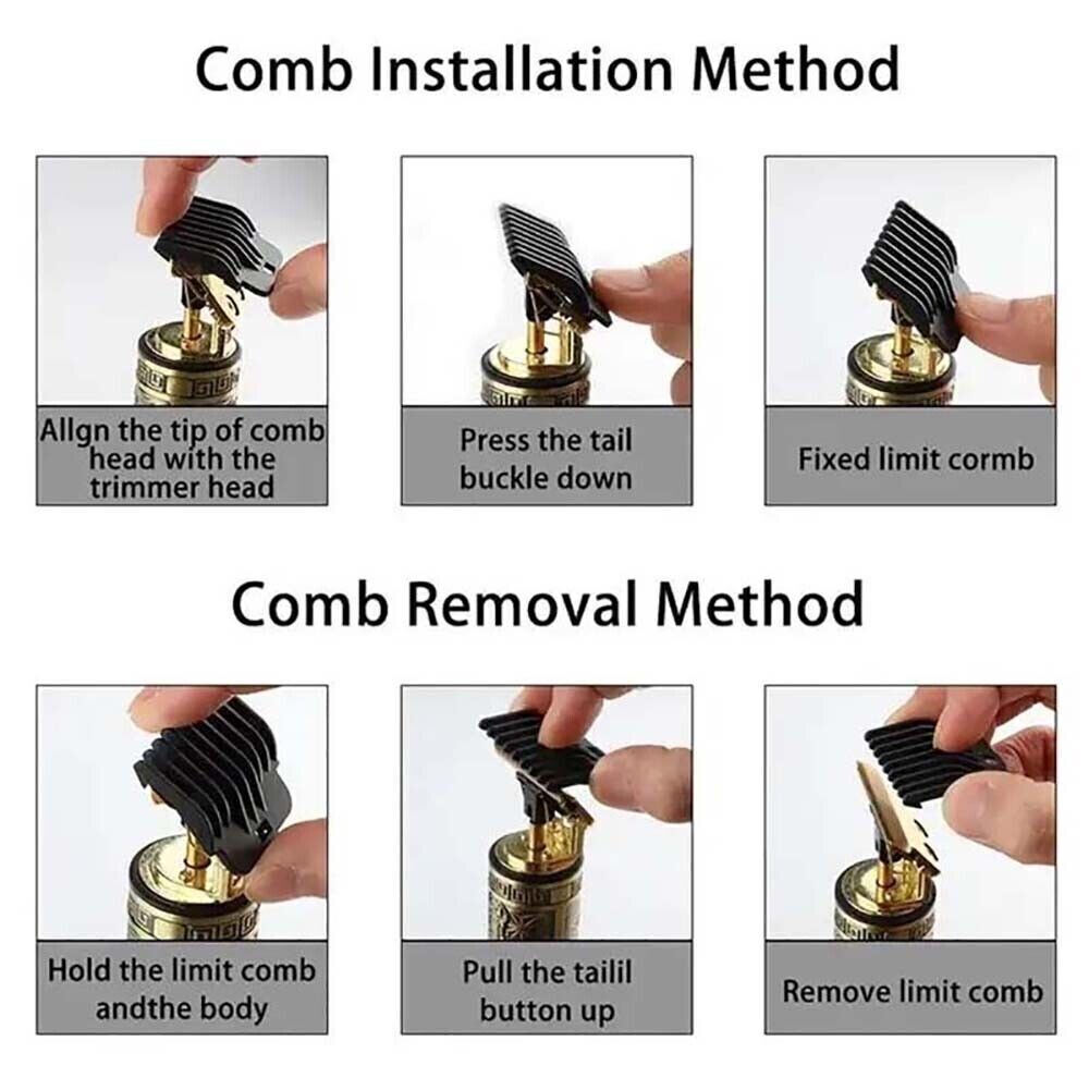 Professional Cordless Hair Clippers & Beard Trimmer