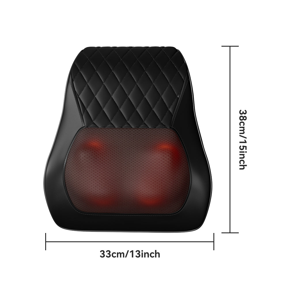 Shiatsu 3D Neck & Back Massage Pillow | Heat | Car & Home