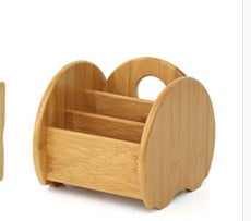 Desktop Storage Box | Multi-Compartment | Bamboo