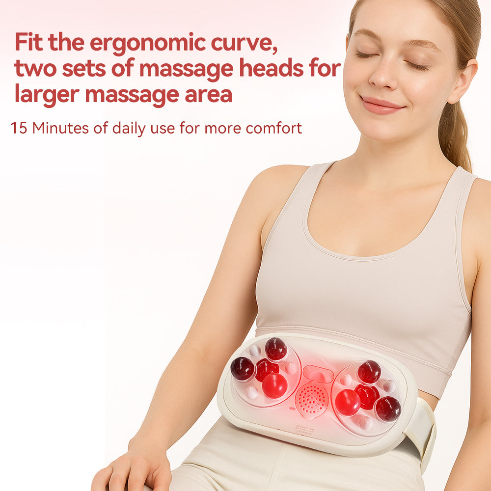 Smart Heating Abdominal Massager | Red Light Therapy