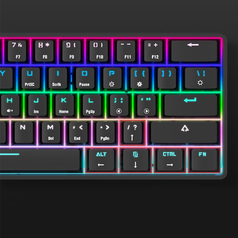 Wireless Bluetooth Mechanical Keyboard | Colourful PBT Keycaps
