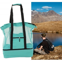 Waterproof Beach Bag With Cooler Compartment