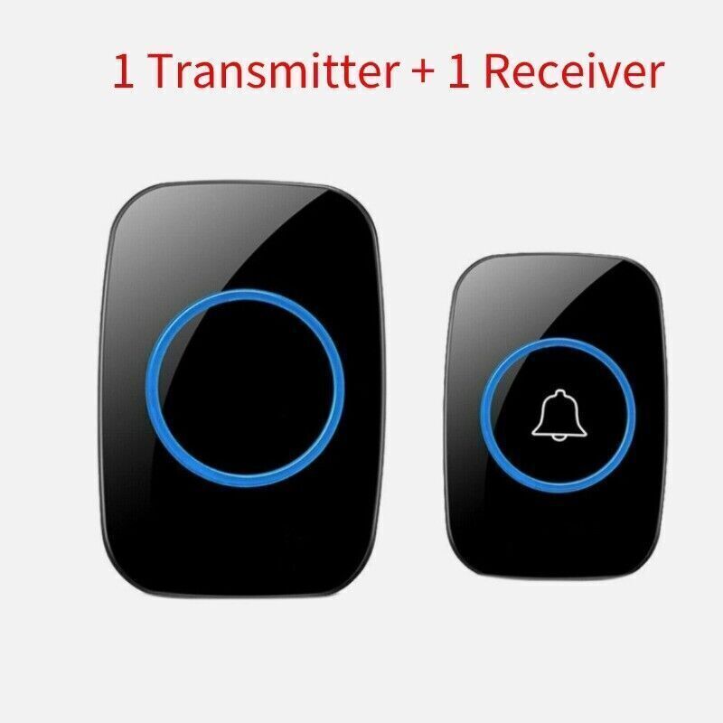 Style A Wireless Doorbell | 58 Ringtones | IP55 Waterproof