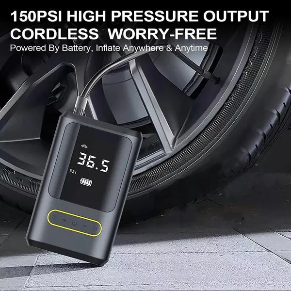 Tire Inflator Portable Air Compressor 150PSI