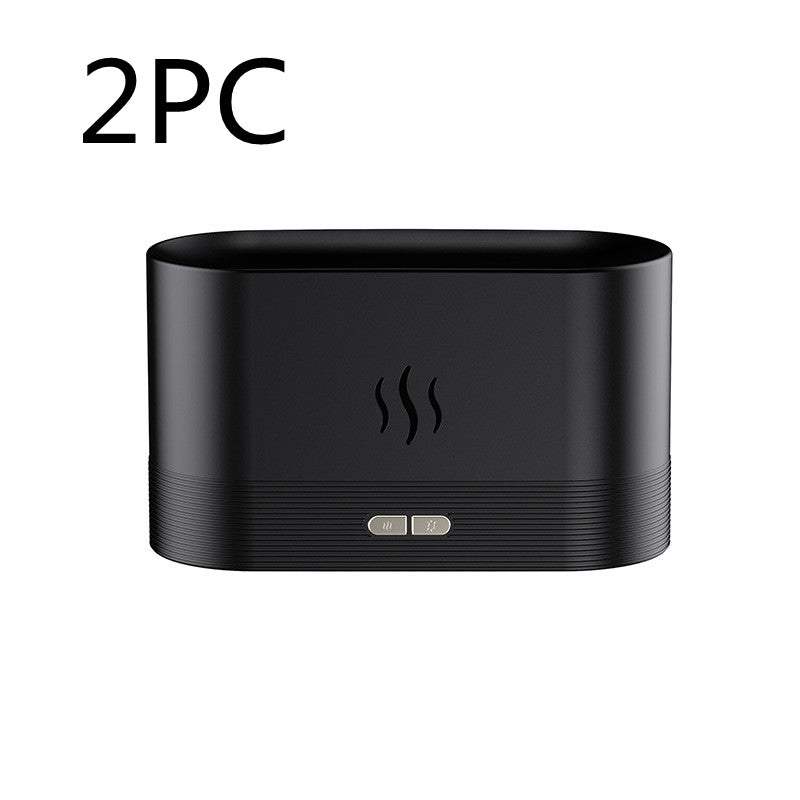 Flame Aroma Diffuser & Mist Humidifier | Auto-Off