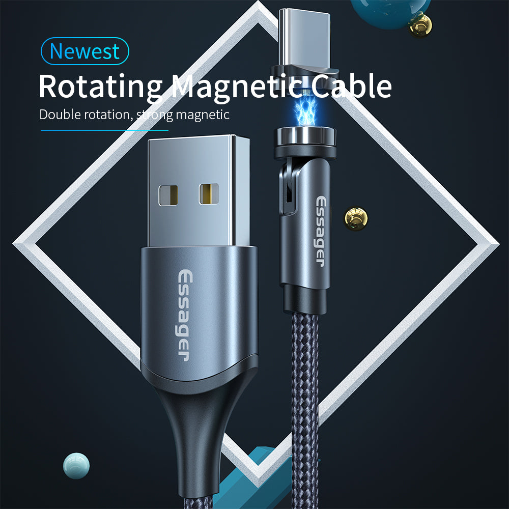 Essager 540° Magnetic USB-C Fast Charging Cable