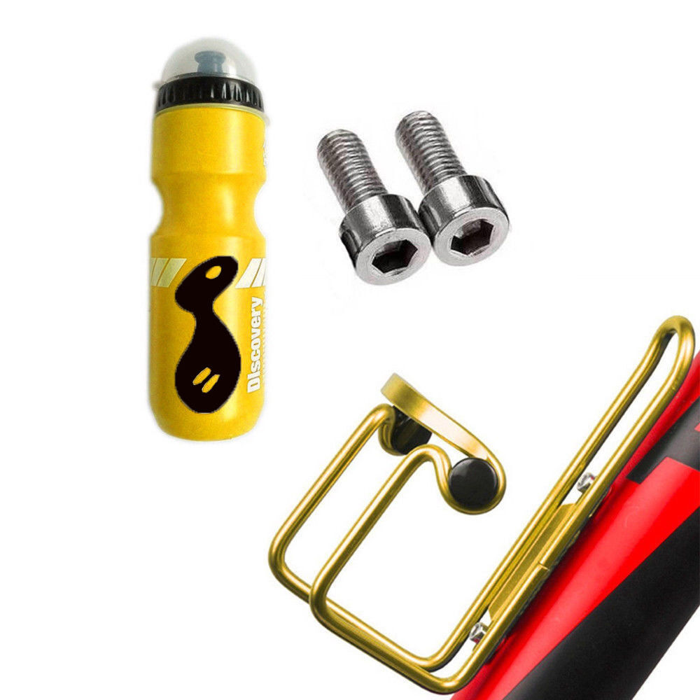 750ML Mountain Bike Bicycle Cycling Water Drink Bottle And Holder Cage Portable