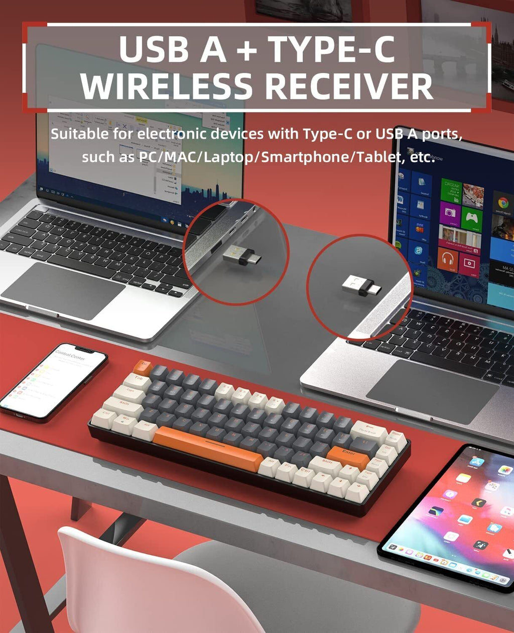 Wireless Bluetooth Mechanical Keyboard