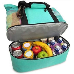 Waterproof Beach Bag With Cooler Compartment