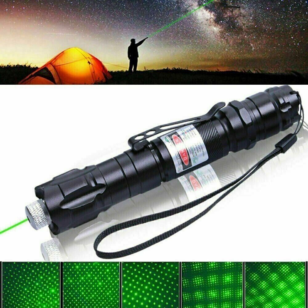 532NM Green Laser Pointer Pen Rechargable Visible Beam Torche 10 00Meters