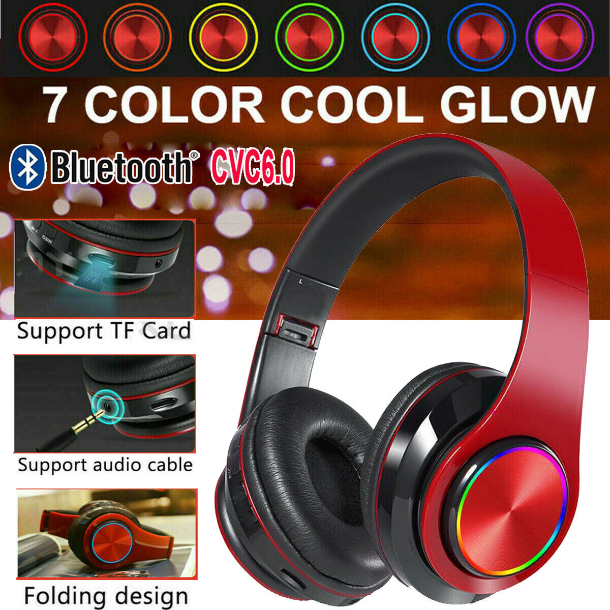 Wireless Bluetooth Headphones