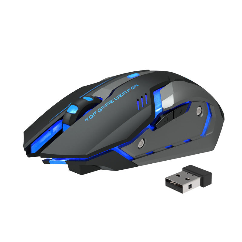 Wireless Charging Silent Gaming Mouse | RGB | T1