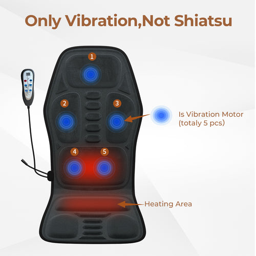 2025 Massage Cushion | 9 Modes | Heat & Kneading