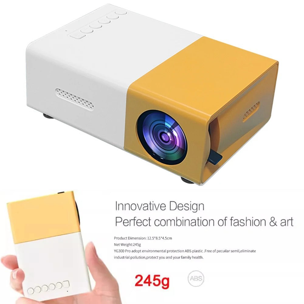 Portable Wired Projector Mobile Phone