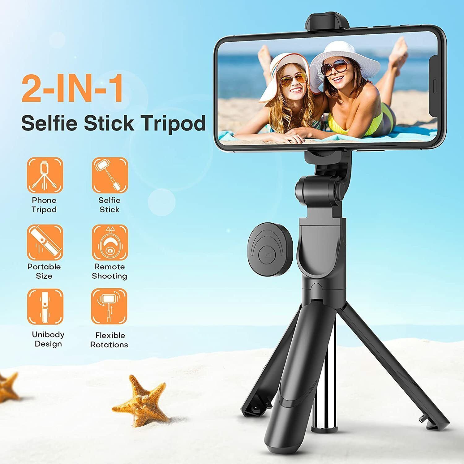 Bluetooth Selfie Tripod
