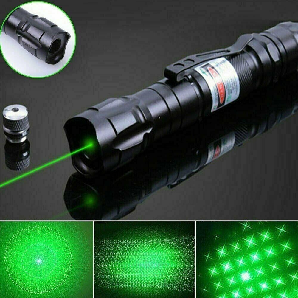 532NM Green Laser Pointer Pen Rechargable Visible Beam Torche 10 00Meters