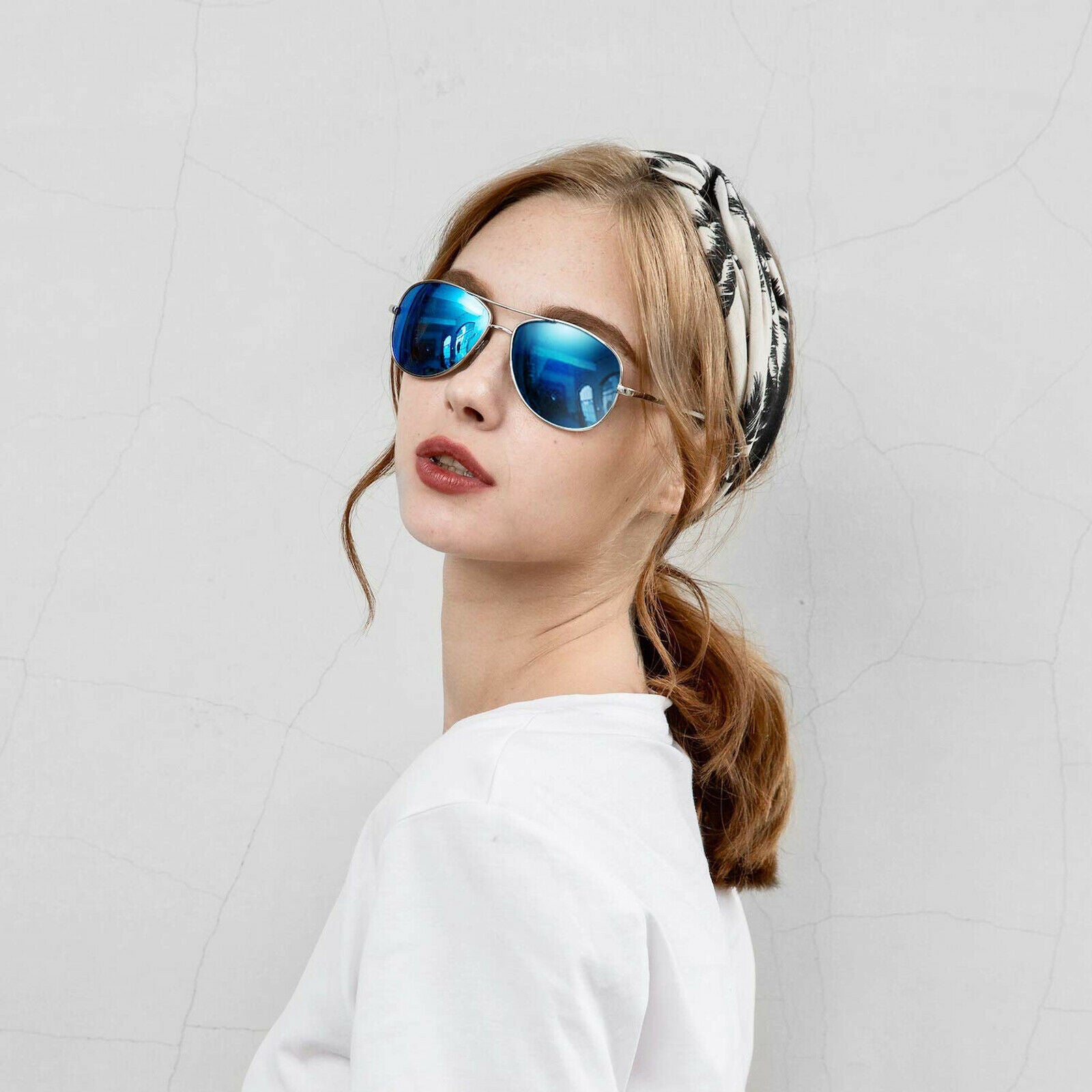 Polarized Sunglasses  Unisex Mirror Vintage Retro