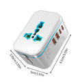 Universal Travel Adapter Worldwide Plug UK EU AU US With USB-C Port Fast Charger