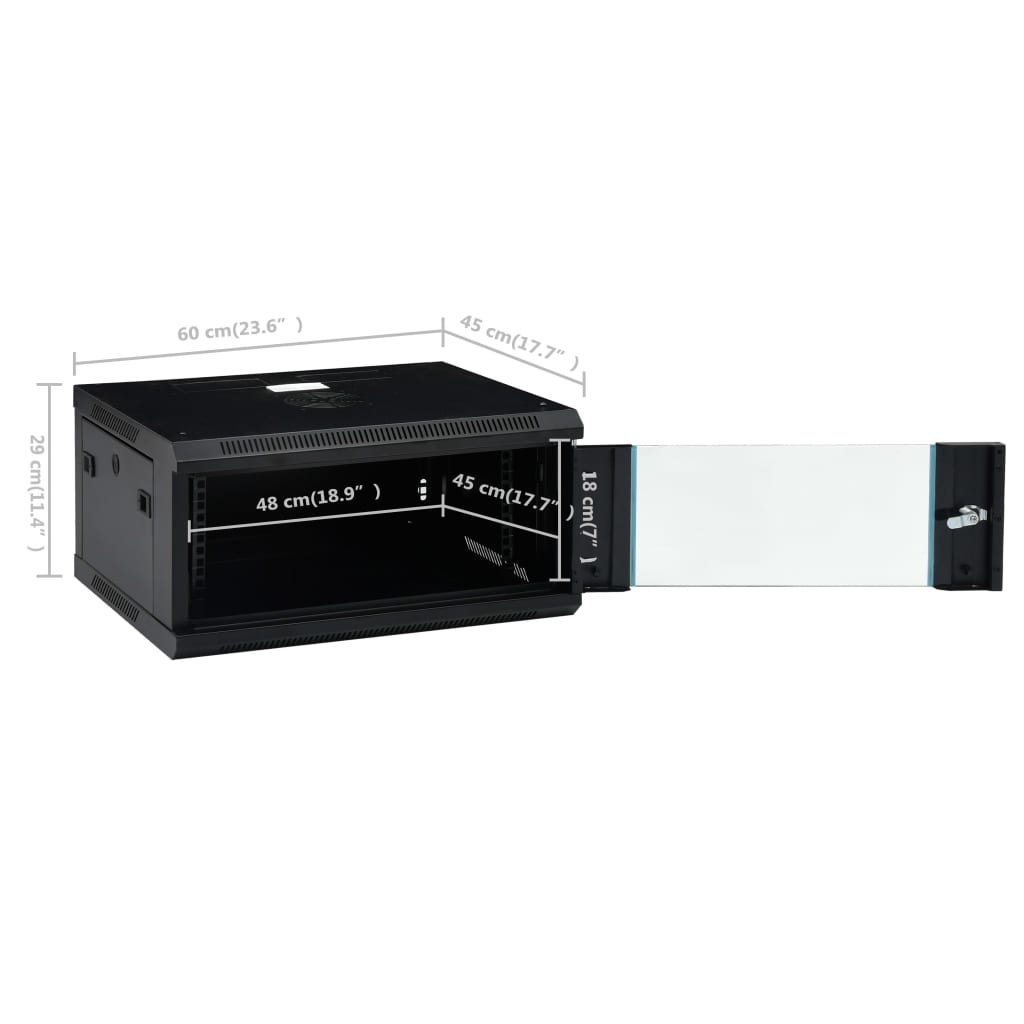 4U Wall Mount Network Cabinet | 19 Inch | IP20