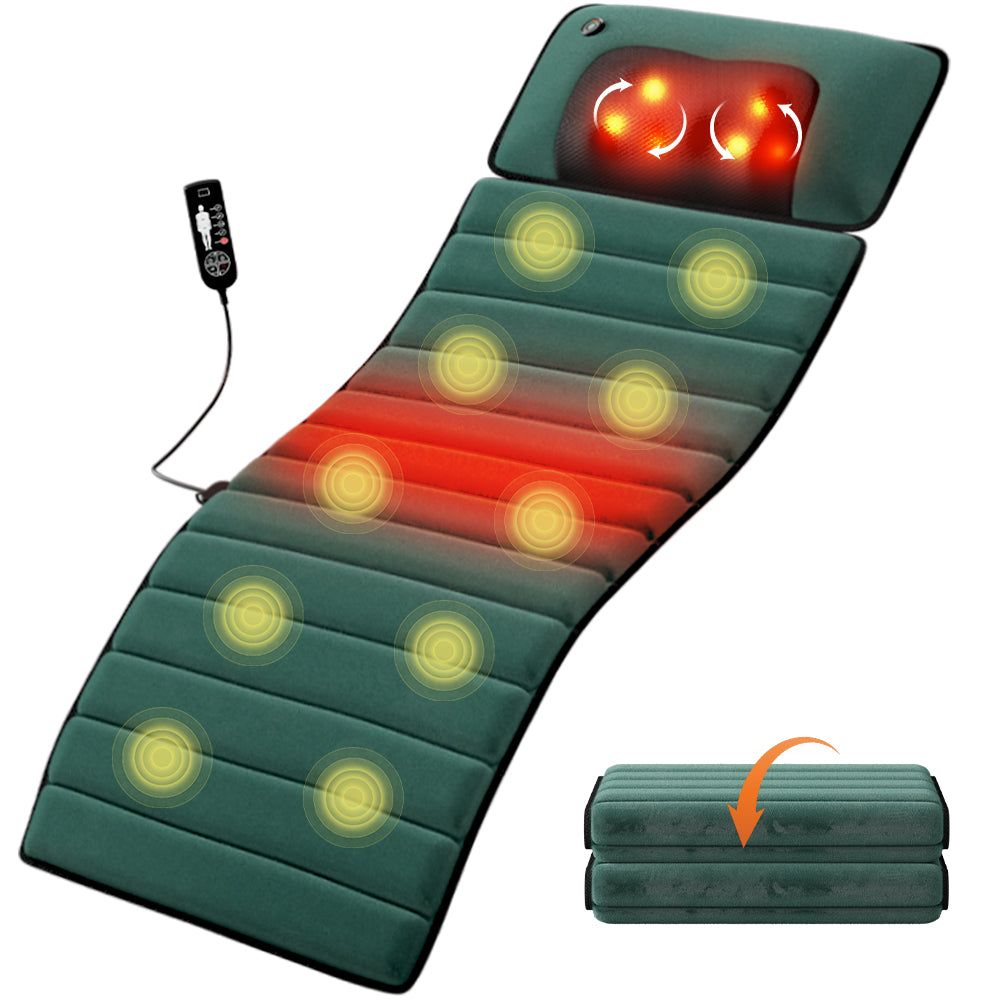 Neck Massage Pillow | Heat Therapy | Multi-Mode Remote