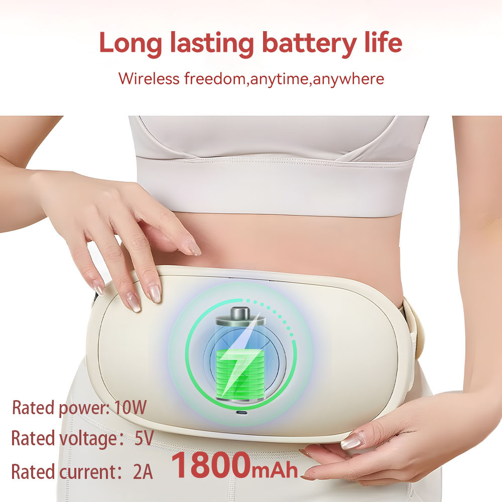 Smart Heating Abdominal Massager | Red Light Therapy